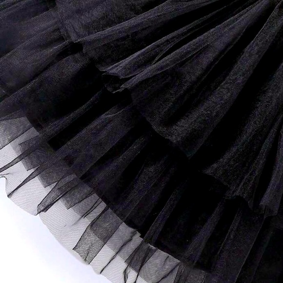 BNIB Girls Los Angeles short sleeve Mesh Tulle Dress 6 Y GREAT SUMMER DRESS - Picture 5 of 11